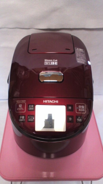 未使用 日立 IHジャー炊飯器 RZ-VV100MR 5.5合 圧力＆スチーム