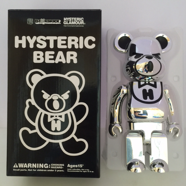 ヒステリックグラマー ベアブリック 400% クローム BE@RBRICK