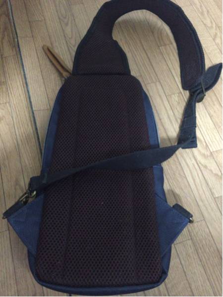 【中古】ビアンキ ボディバッグ ネイビー