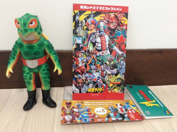希少【仮面ライダーカメバズーカ/東映レトロソフビ/メディコム