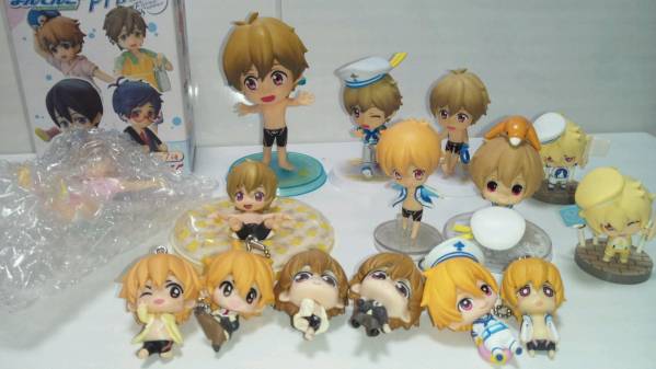 Free!　葉月渚　フィギュア詰め合わせ(アニくじ・タイトーくじ)