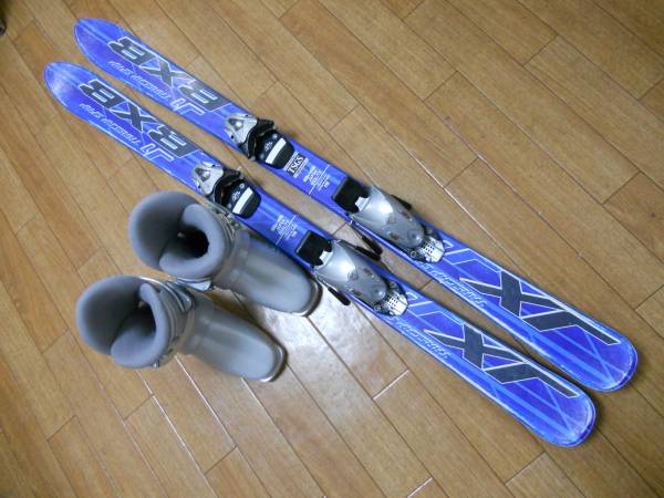 w322 BXB JX-J1 118cm/ブーツ 21cm 子供用スキーセット