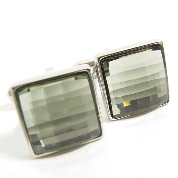 美品 SWAROVSKI スワロフスキー カフス クリスタル 希少 クリア