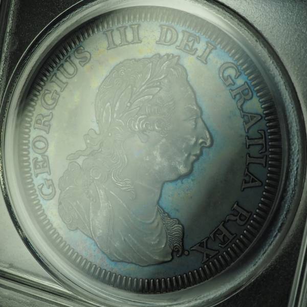PCGS PF65★美しい虹トン2枚しかない★セイロン(イギリス領)