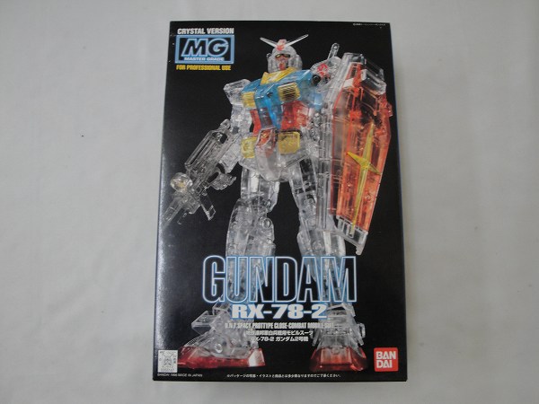 未組立 MG RX-78-2 ガンダム2号機 クリスタルバージョン[梱0.1]b