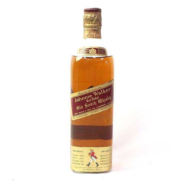 ★古酒1円～ジョニーウォーカー レッド ティンキャップ NY6B2319