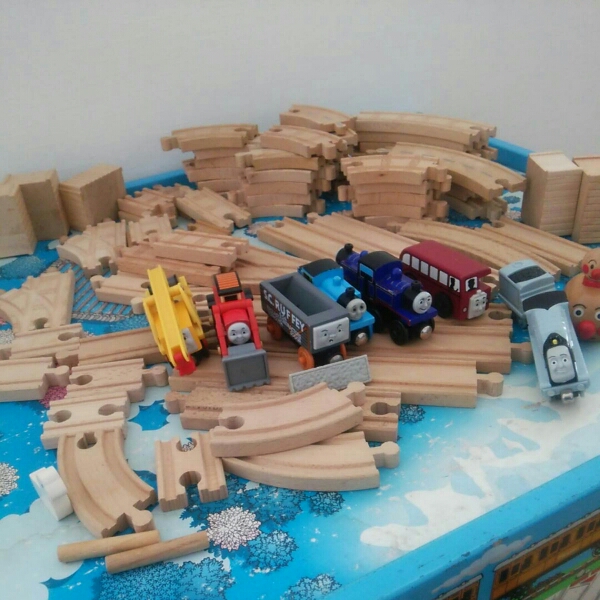 木製トーマス BRIO 木製レール大量