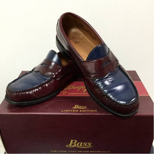 GH.Bass 75周年Limited Knox ペニーローファー8.5D 限定 Alden