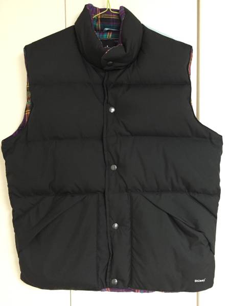STUSSY ダウンベスト☆黒Sサイズ☆ STUSSY ダウン ベスト Sサイズ 未使用品 】 ステューシー 男性用