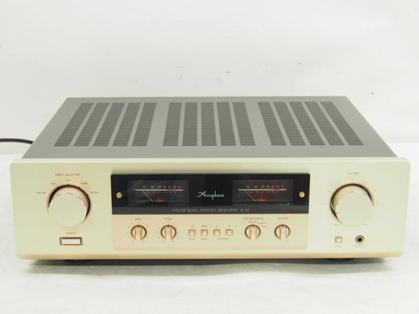 仙2 Accuphase アキュフェーズ C-202 プリメインアンプ 通電可