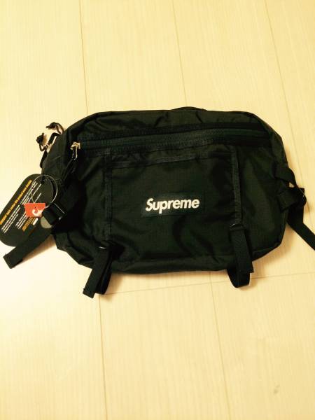 supreme 16ss shoulder bag black 黒 backpack ショルダーバック