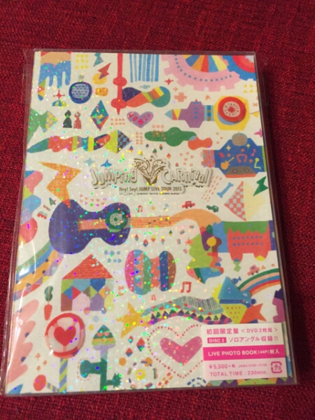 JUMPing CARnival DVD【初回限定盤】Hey!Say!JUMP DVD ジャパニーズ