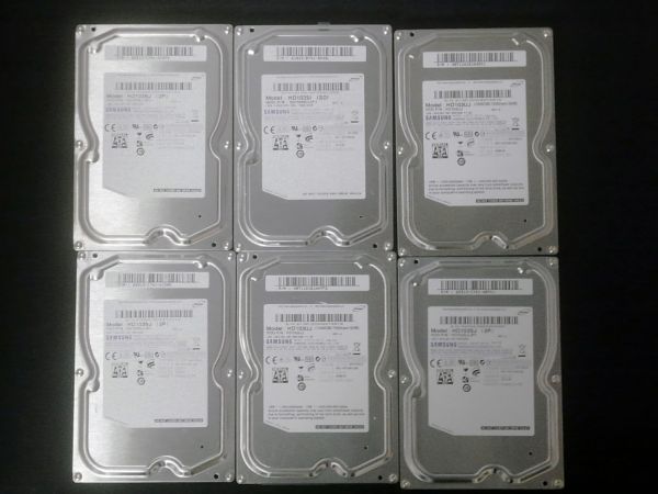 1.0TB×6個☆合計6TB☆