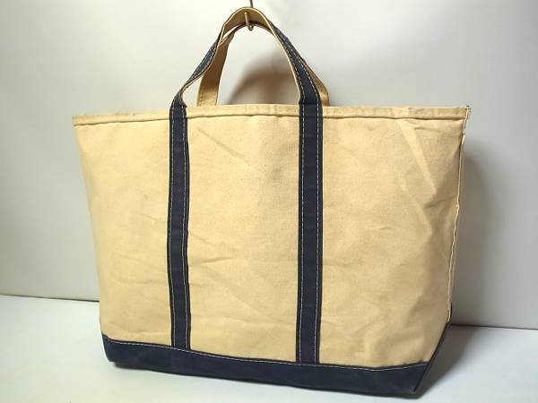 80s L.L.BEANビーントートバッグ 旧タグ USA製/ビンテージ30s40s