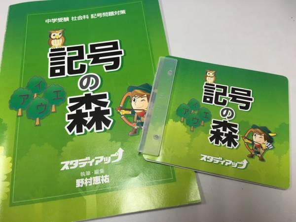 ☆中学受験対策に☆記号の森☆スタディアップ☆コンプリート社会 美