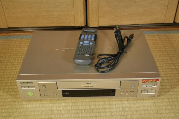 Panasonic NV-SX550 S-VHS ビデオデッキ 中古 動作品