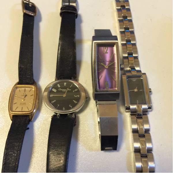 オメガ ポールスミス アルマーニ 等 時計 4点 セット まとめ売り