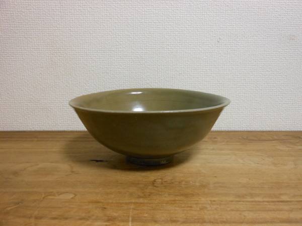 天龍寺青磁草花文鉢 元時代 真作保証 見込みにフリモノ xbkgix 【公式