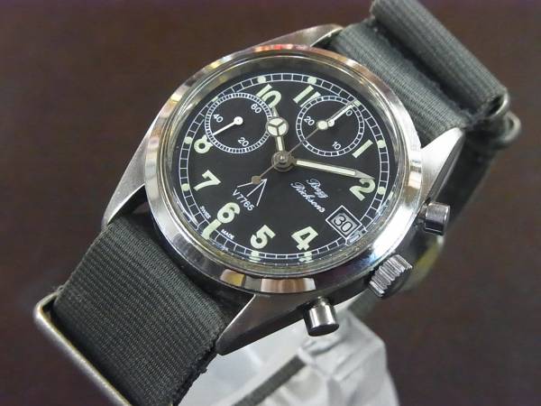 バズ・リクソンズ クロノグラフ バルジュー7765 手巻き