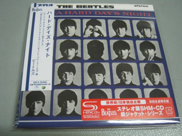 紙ジャケ(SHM-CD)/初回盤(赤)★A HARD DAY'S NIGHT★ビートルズ