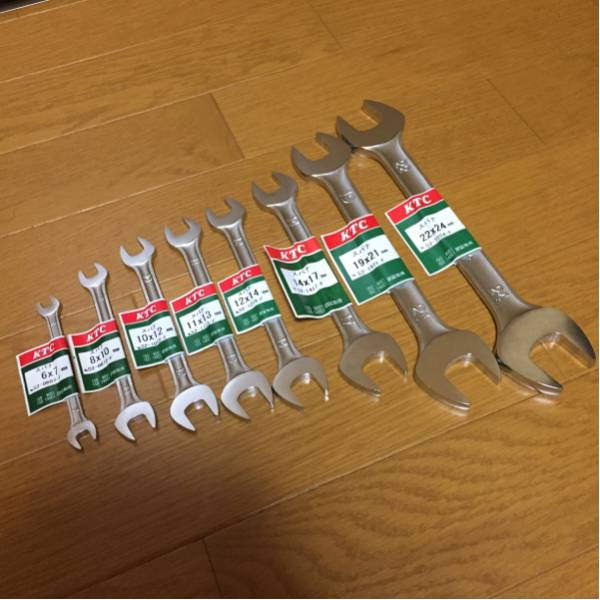 □新品□KTC スパナ 8点セット KTC スパナセット」の人気商品一覧