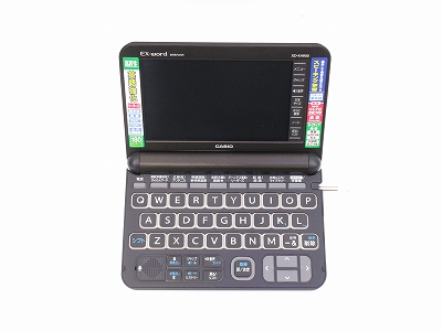 展示品】高校生向け電子辞書□カシオ XD-K4900-BK お支払い金額には