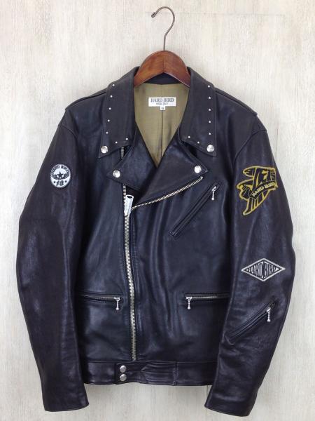 あ THE FLAT HEAD◇LAMBSKIN HIDE DOUBLE RIDERS JACKET/40/羊革
