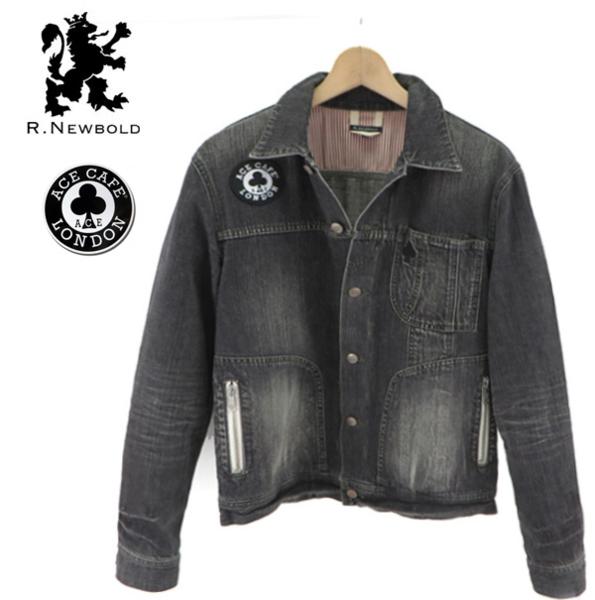 R.NEWBOLD アールニューボールド x ACE CAFE LONDON Gジャン L 