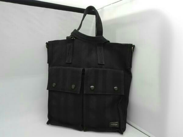 PORTER 70周年記念品トートバッグ ブラック 吉田カバン、ヘッド