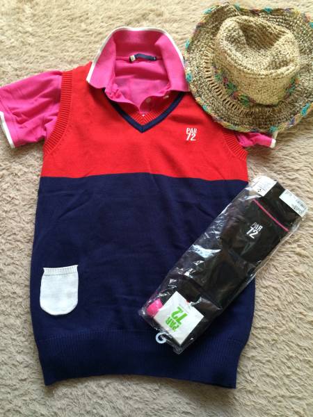 PAR72(パーセッタンタドゥーエ)　ベスト＆ポロシャツ＆ソックス