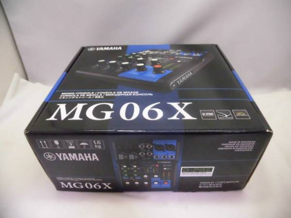 96☆YAMAHA MG06X ミキシングコンソール 96☆YAMAHAMG06Xミキシング