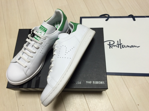 ronherman ラフシモンズ アディダス スタンスミス ロンハーマン