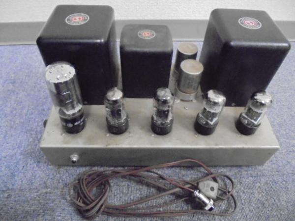 c192 真空管 パワーアンプ 6SN7-GT，6GA4，HF-V6K ジャンク