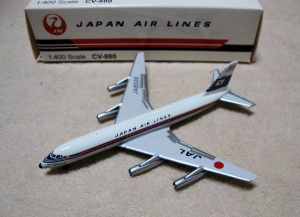 1/400 Aeroclassics JAL CV-880M(JA8028)City of Kikyo