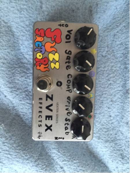 Magnetic Effects Bad Taste Fuzz 世界50台限定 Fuzz Factory | Vexter FACTORY FUZZ Effects Zvex ⁄ Hand Painted