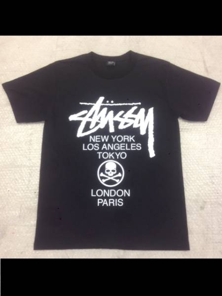 新品◇mastermindマスターマインド×STUSSYストゥーシーTシャツ