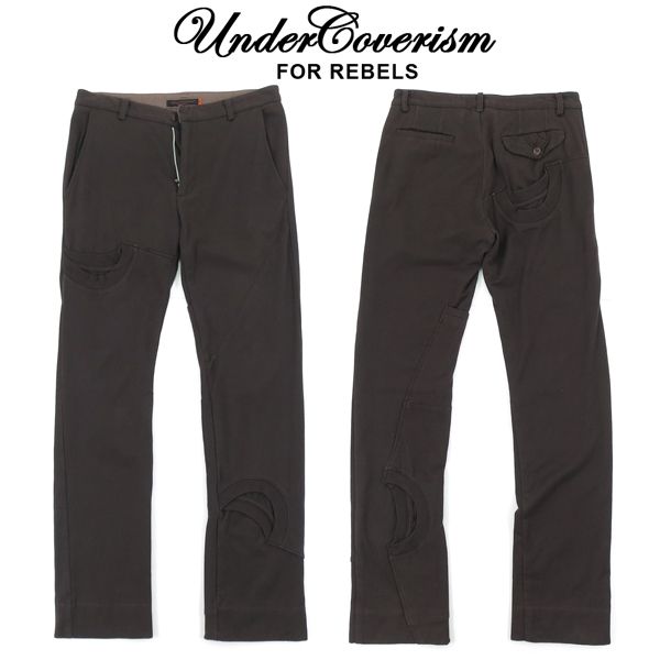 UNDER COVERISMアンダーカバー 解体再構築 スウェットパンツ/2 男性用