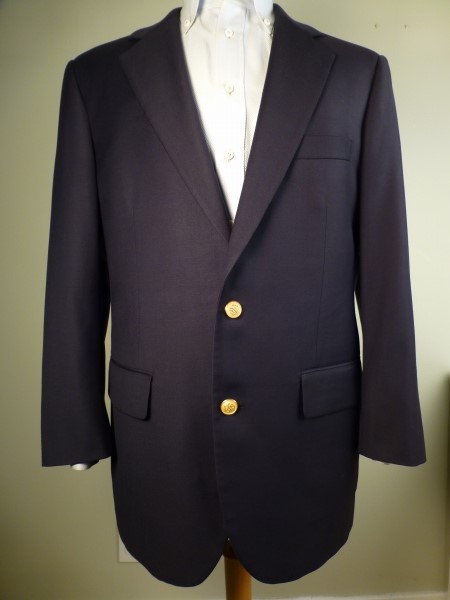 ◆ブルックスブラザーズ ブレザー 紺 ロロピアーナ 40S位 美品