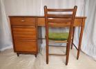 ルイの部屋　アメリカ家具 1950年代メープルデスクセット 　