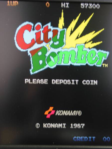 コナミ　シテイボンバー　基板　（上基板のみ）