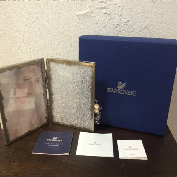 ☆美品☆ Swarovski（スワロフスキー） フォトフレーム 918633