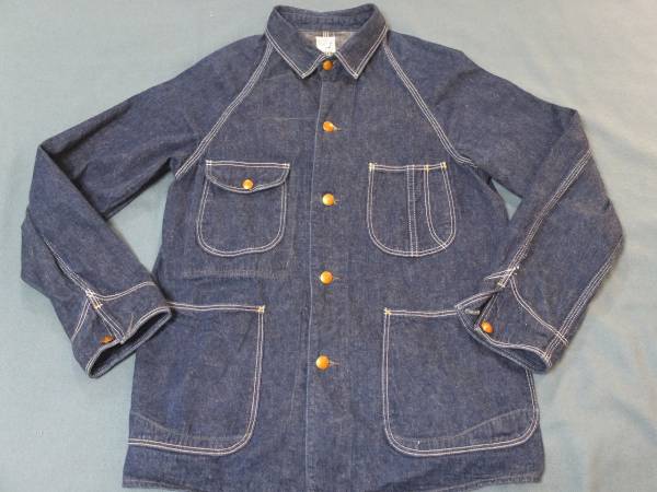 [送料無料]orslow デニムカバーオール 美中古 サイズ２　50's