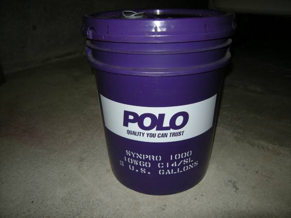 POLO ポロ SYN-PRO1000 10W-60 ペール缶込み重さ約10kg