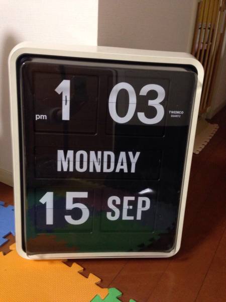 TWEMCO 社製パタパタ時計　【最高機種】BQ-1700