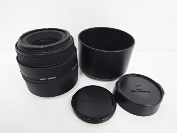 ★SIGMA 1:2.8 f=90mm AF MACRO キャノン用/フード付★i118
