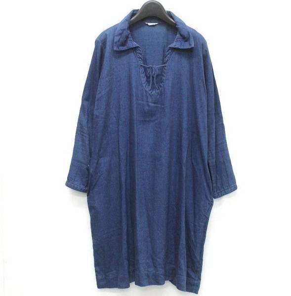 フォーティファイブアール　藍染め Tシャツ　インディゴブルー　日本製　綿100% フォーティファイブアール インディゴ 藍染め デニム半袖シャツ 45rpm