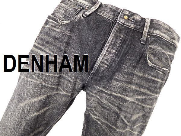 DENHAM デンハム 日本製 RAZOR JAB スリムフィットデニムパンツ(W36 