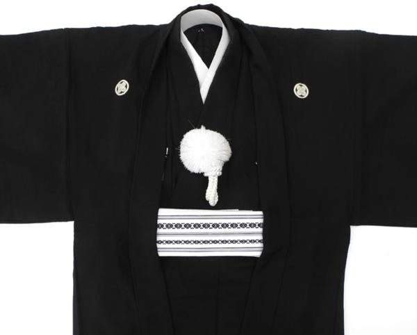 sin □成人式に□レンタル品 男性 男物正絹紋付着物3151【中古】 男性和服、着物 一般