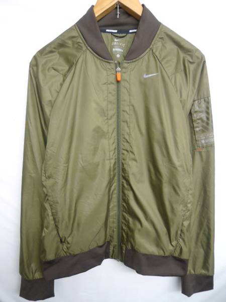 ◆ ナイキ　DRY-FIT MA-1 ボマー ブルゾン L 美テックフリース