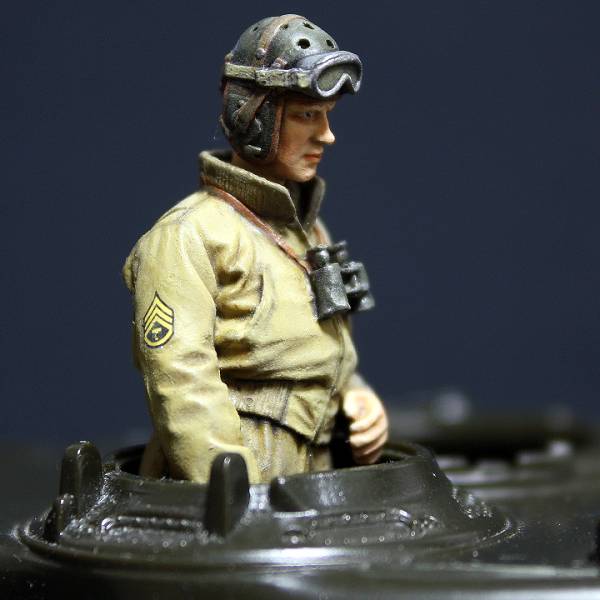 1/35 アメリカ 戦車 兵 軍曹 アルパイン 完成品